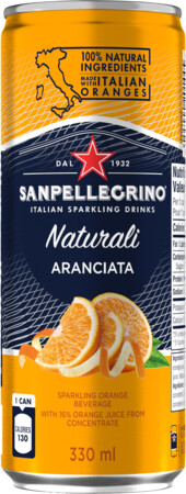 Sanpellegrino Aranciata Blik