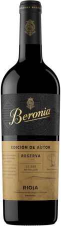 Beronia Rioja Reserva Edicion Autor 2019